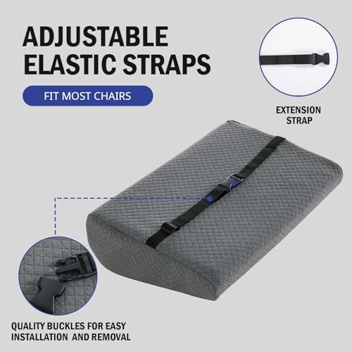 Extra Large Memory Foam Lumbar Support Pillow for Recliner