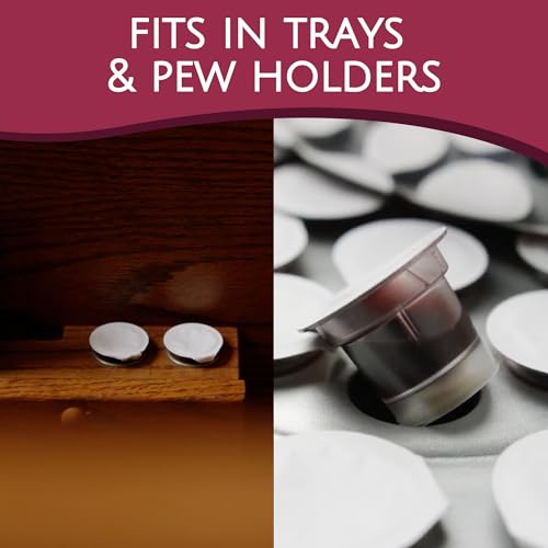 TrueVine 100 Pack Prefilled Communion Cups & Wafer Set - No Sugar, Non-GMO