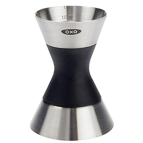 OXO Steel Double Jigger - Bar Tool for Accurate Cocktail Measurements