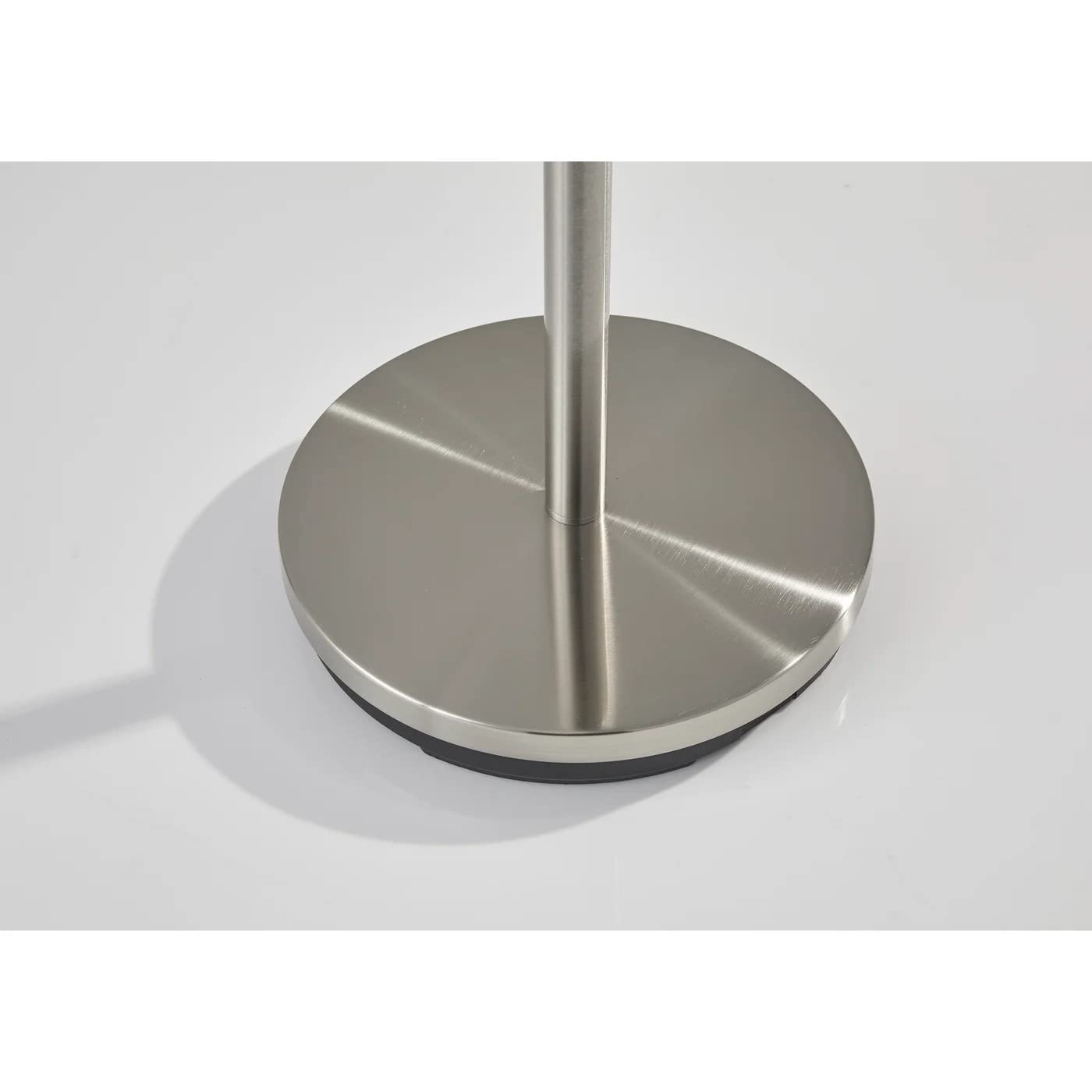 Adesso WK2030-22 Swizzle Coat Rack, Brushed Steel