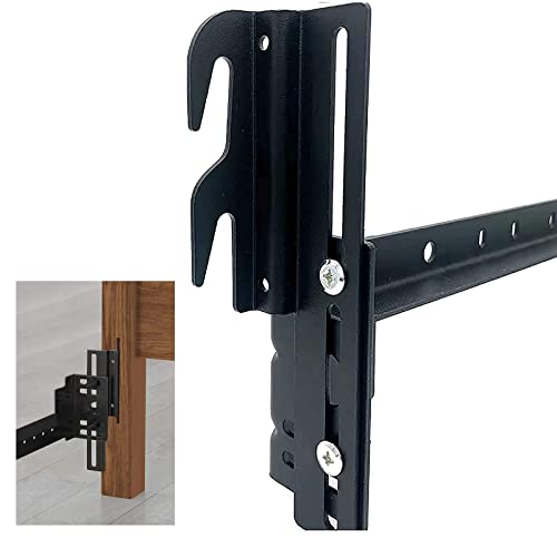 Bolt-On to Hook-On Bed Frame Conversion Brackets - 2-Pack Adapter Kit