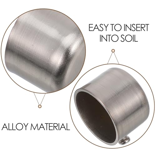 28mm Stainless Steel Curtain Rod Finials, Decorative Window End Caps - Silver