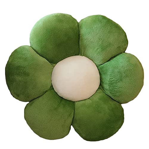 Sunflower Plush Floor Pillow, Decorative Flower Seating Cushion (11.8 Inch)