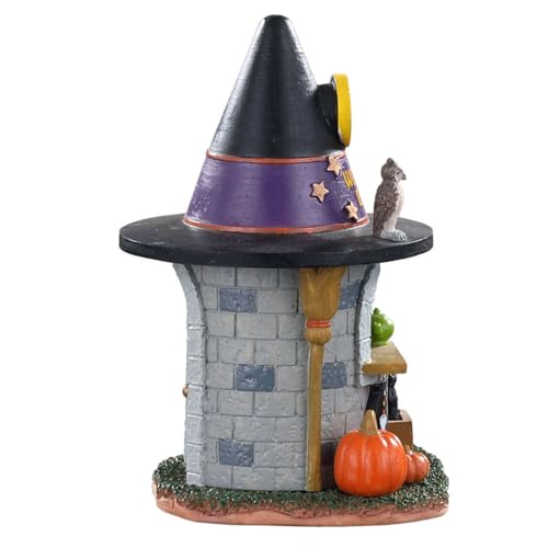 Witch's Brew Coffee Booth Halloween Village Table Accent, 5.63-inch