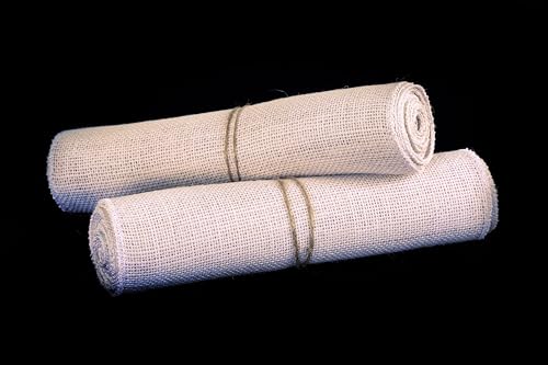 MDS Natural Burlap Table Runner 12 x 108 Inch Pack of 5 Beige Rustic Farmhouse Decor
