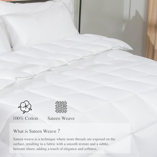 Sunflower Queen Down Alternative Comforter - Lightweight Duvet Insert (88"x88")