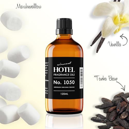 Warm Vanilla Hotel Fragrance Oil - 120mL Premium Scent for Diffusers