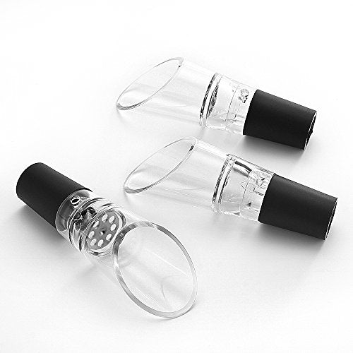 QAL White Wine Pourer Set - 6 Pack, Easy to Serve & Pour
