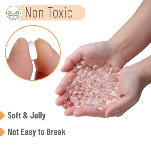 Clear Water Gel Beads for Vases - 20,000 Pcs Transparent Vase Filler