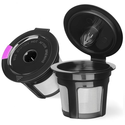 Reusable Coffee Pod Filters - BPA-Free Stainless Steel Mesh (2 Pack)