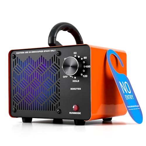 Dual-Fan Ozone Machine Air Purifier High Capacity Odor Eliminator