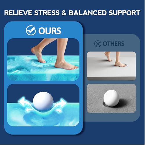 Airtree Queen 4 Inch Dual Layer Cooling Gel Memory Foam Mattress Topper