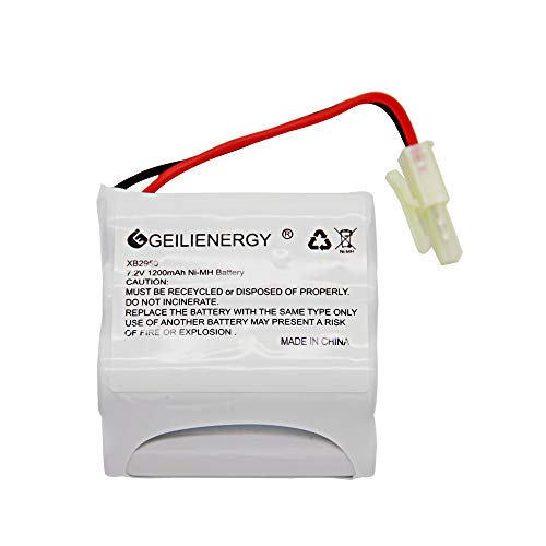 7.2V 1200mAh Ni-MH Replacement Battery for Cordless Floor Sweepers
