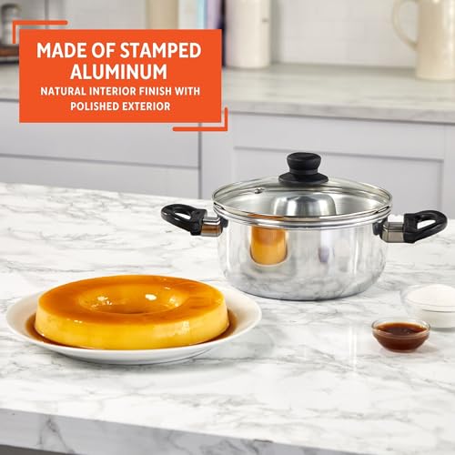 IMUSA 3Qt Double Boiler/Ba?o Maria w/8in Flan Inner Pan - 20cm