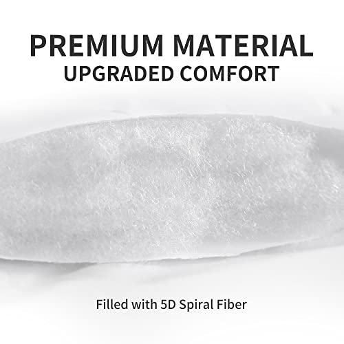 SLEEP ZONE Cooling Twin Mattress Pad - Soft Down Alternative Topper