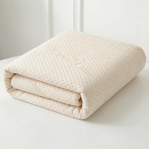 Luxury Waterproof Organic Cotton Mattress Protector - King Size