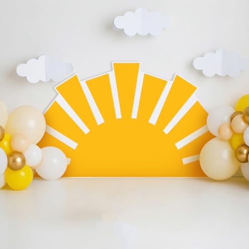 3ft Sunshine Baby Shower Backdrop Standup Cardboard Photo Prop