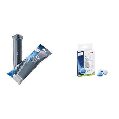 Jura 24234 CLEARYL Smart+ For Coffee Maker & 3-Phase 6 Cleaning Tablets