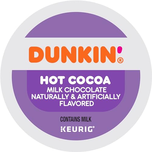 Dunkin' Donuts¢ç Milk Chocolate Hot Cocoa Single-Serve K-Cup¢ç, Box Of 22