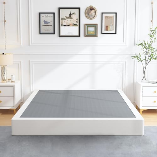 7-Inch King Size Heavy Duty Metal Box Spring with Non-Slip Cover