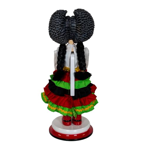 16-inch Day of The Dead Girl Nutcracker - Cultural Holiday Decor by Kurt Adler