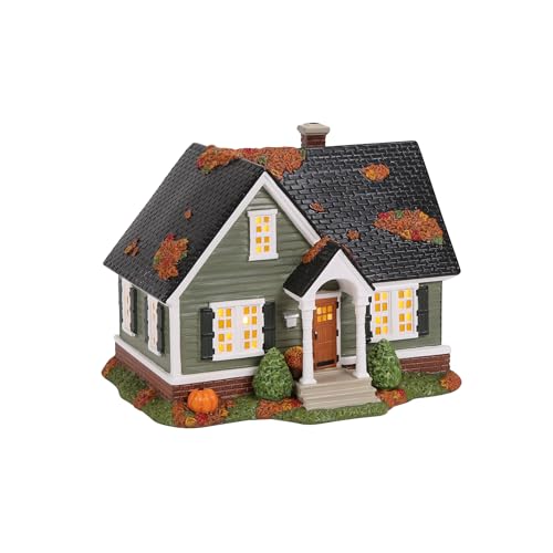 Lighted Ceramic Halloween Village Building - Harvest November 13th