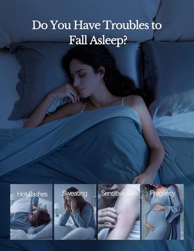Cooling Comforter for Hot Sleepers - Lightweight All Season Blanket, King Size