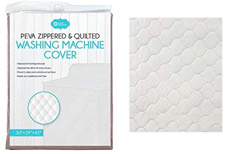 Waterproof Quilted Washing Machine Cover - Heavy Duty PEVA