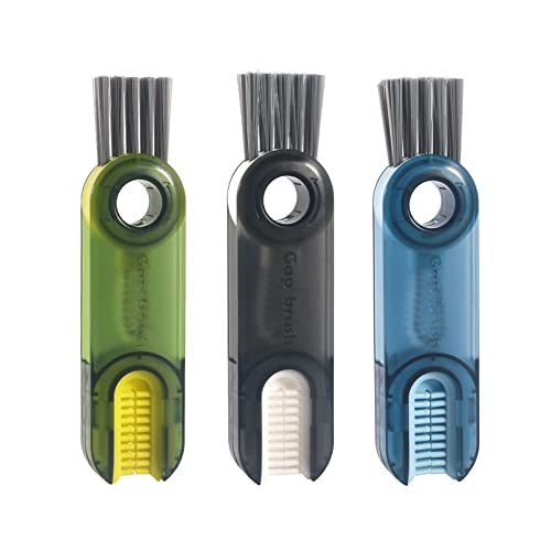 3-in-1 Cup Lid Gap Cleaning Brush Set - Multifunctional Bottle & Crevice Cleaner