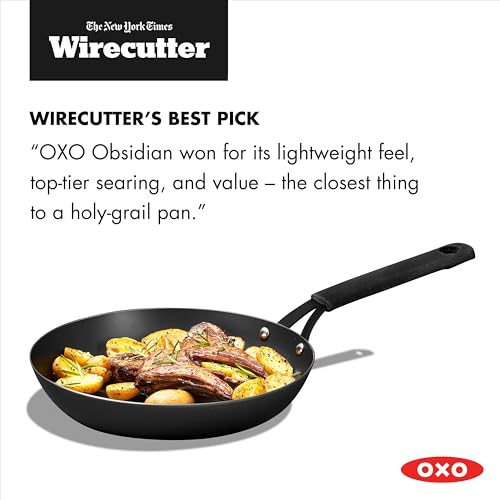 10-Inch Pre-Seasoned Carbon Steel Frying Pan with Removable Handle