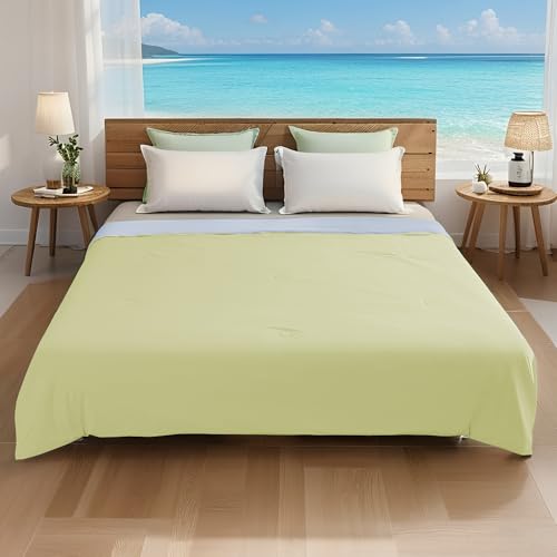 Cooling Comforter 53x79 for Hot Sleepers - Lightweight Bedding for Travel & Dorm