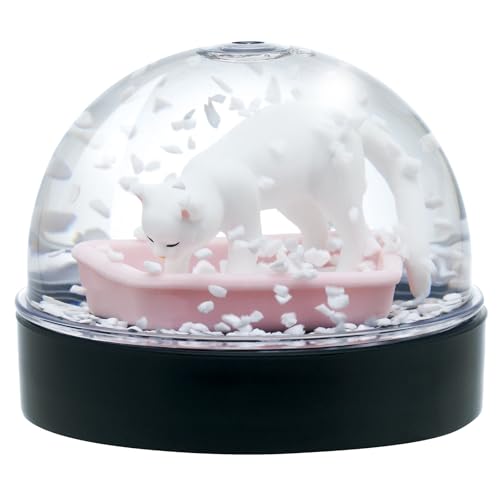 Cat Litter Snow Globe Miniature Blind Box – Japanese Collectible Decor