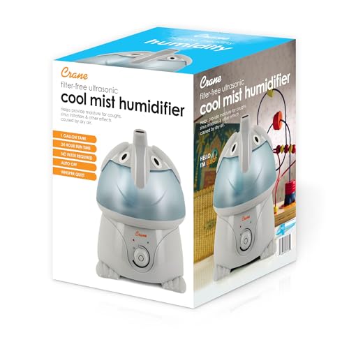 Cute Animal Ultrasonic Cool Mist Humidifier for Kids Bedroom 1 Gallon