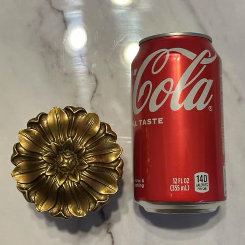 Vintage Gold Curtain Holdbacks, Set of 2 Ornate Resin Medallion Tiebacks