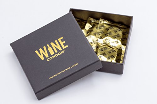 Wine Condoms Set of 6 - Reusable Bottle Stopper & Preservation Sleeve