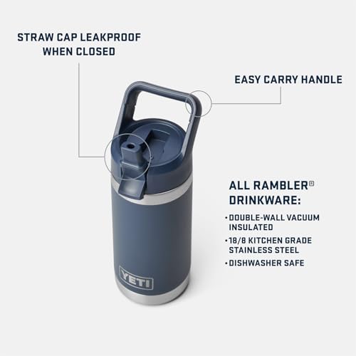 12 oz Kids Water Bottle with Straw Cap Stainless Steel