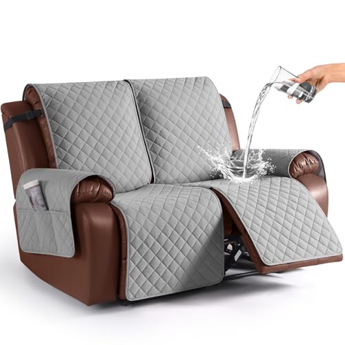 Waterproof Loveseat Recliner Cover - Non-Slip Furniture Protector