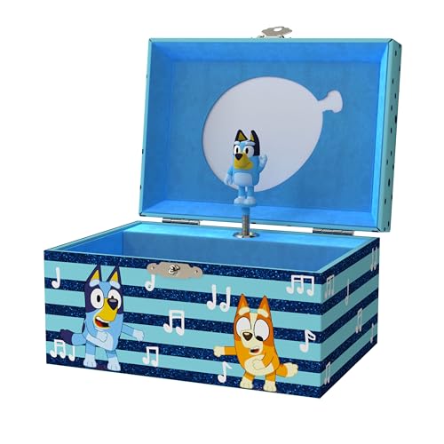 Musical Jewelry Box with Spinning Figurine for Kids