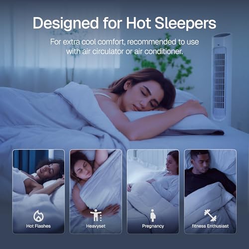 Cooling Blanket Comforter for Hot Sleepers - King Size 106"x90"
