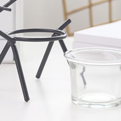 Cabilock Tealight Holder - Elegant Iron Deer Candle Stand for Desktop Decor | Perfect Gift Idea