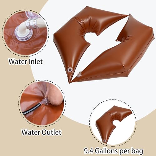 19 Gallon Tree Watering Bag Ring - Slow Release Deep Root Drip Irrigation