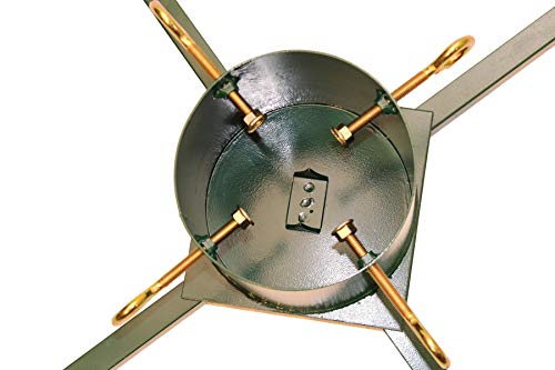 Heavy Duty Welded Steel Christmas Tree Stand for Live Trees 5 to 12 Ft