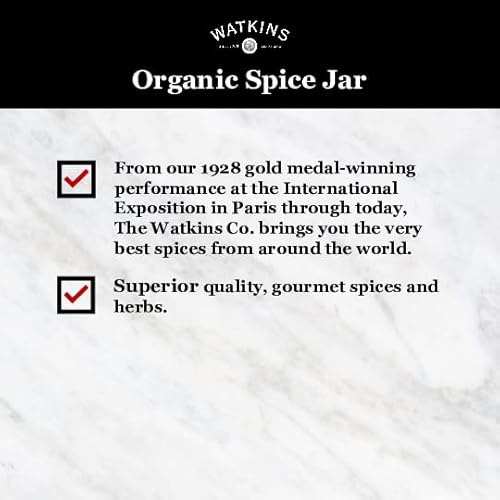 Watkins Gourmet Organic Spice Jar, Chai Powder, 4 Ounce (Pack of 3)