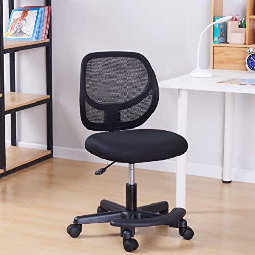 Adjustable Kids Desk Chair with Mesh Back, Swivel Seat and Footrest