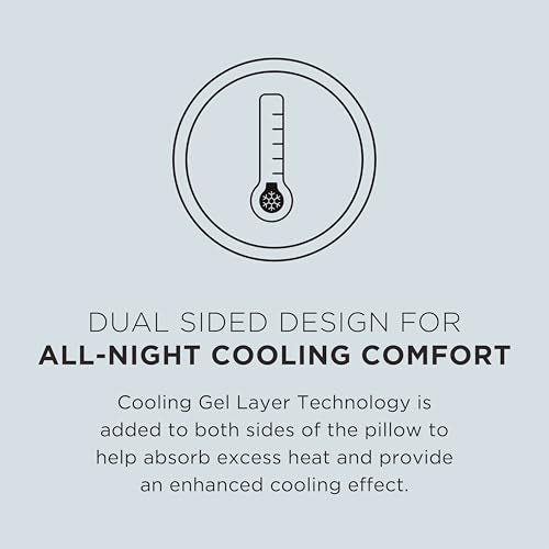 Cooling Dual Support Pillow - Queen Size, Adaptive TEMPUR Material