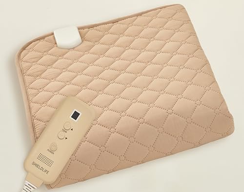 99% EMF Blocking Heated Mattress Pad - Twin Size, 8 Heat Settings