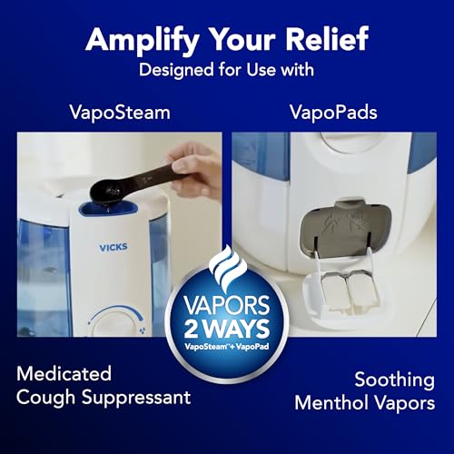 Cool Mist Humidifier 1.2 Gal 40-Hour Runtime for Bedroom