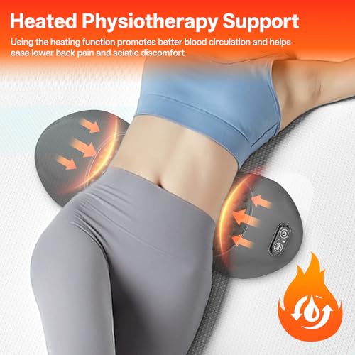 3-in-1 Electric Lumbar Support Pillow for Back Pain Relief