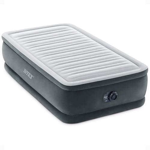 Intex Dura-Beam Deluxe 18" Twin Air Mattress with Built-in Pump