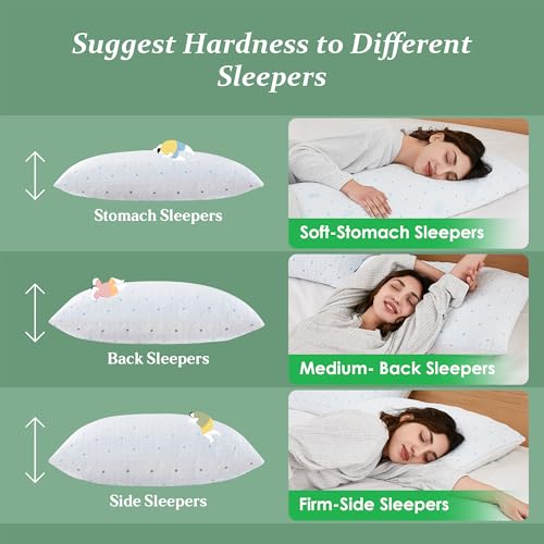 Cooling Shredded Memory Foam Body Pillow with Washable Cover